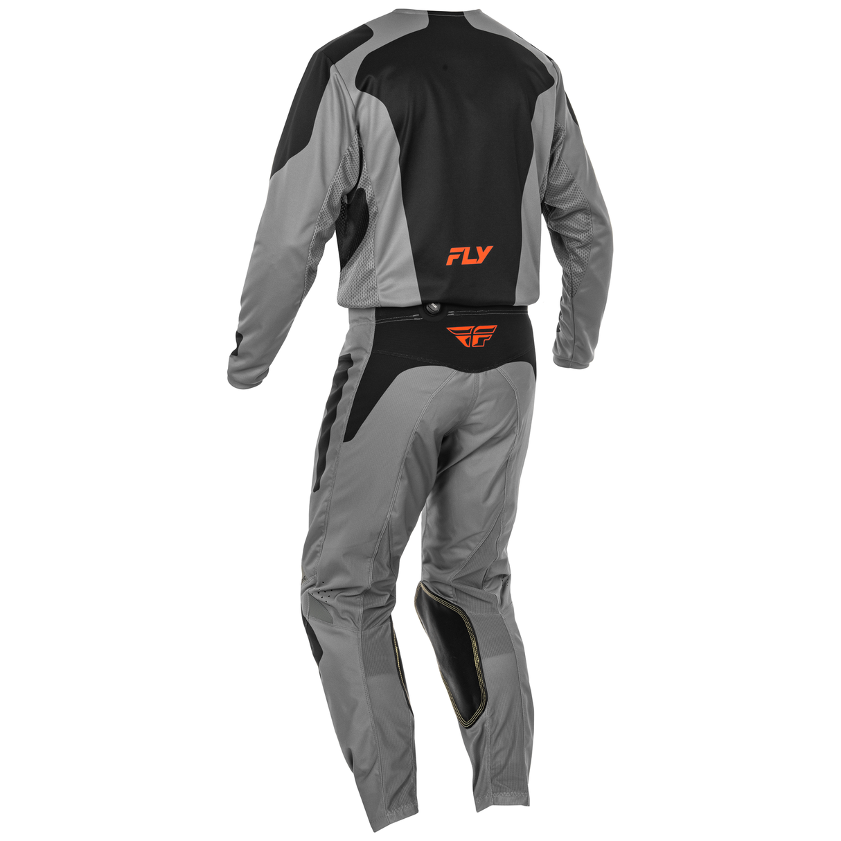 Fly Racing 2025 Kinetic Sym Jersey (Grey/Orange/Black)
