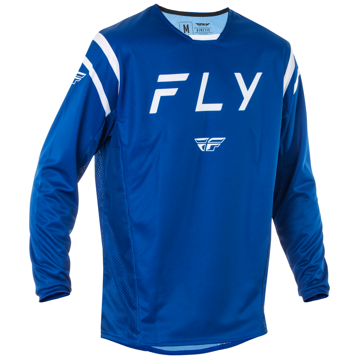 Fly Racing 2025 Kinetic Center Jersey (Navy/White)