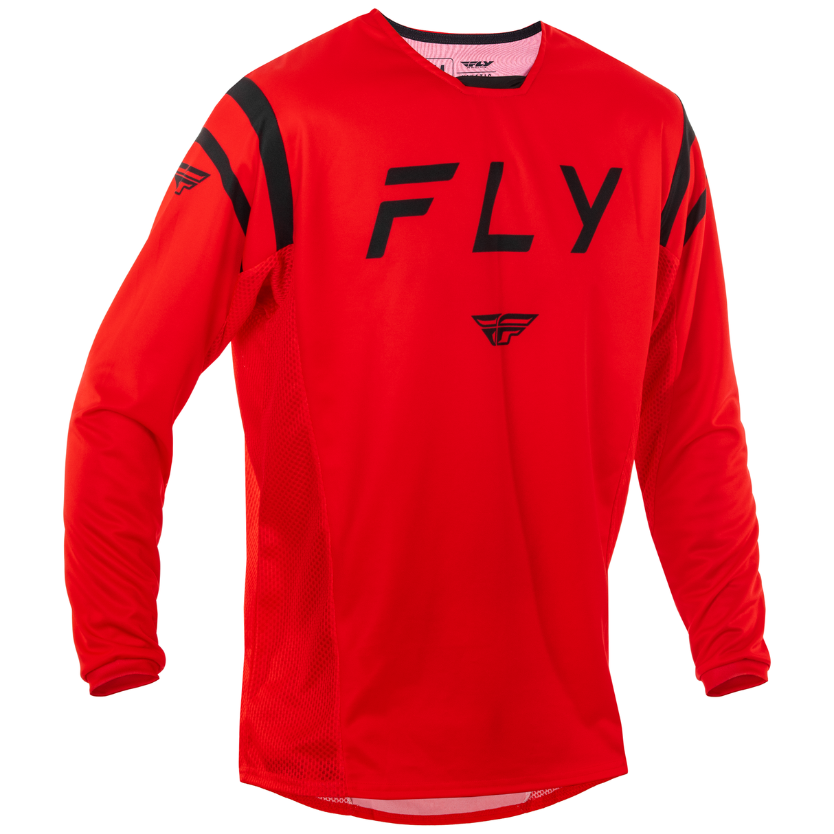 Fly Racing 2025 Kinetic Center Jersey (Red/Black)