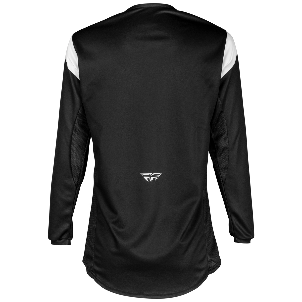 Fly Racing 2025 Youth Kinetic Stoke Jersey (Black/White)