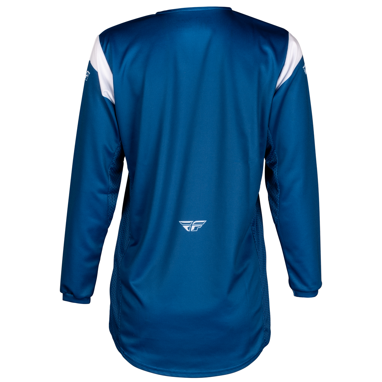 Fly Racing 2025 Youth Kinetic Stoke Jersey (Navy/White)