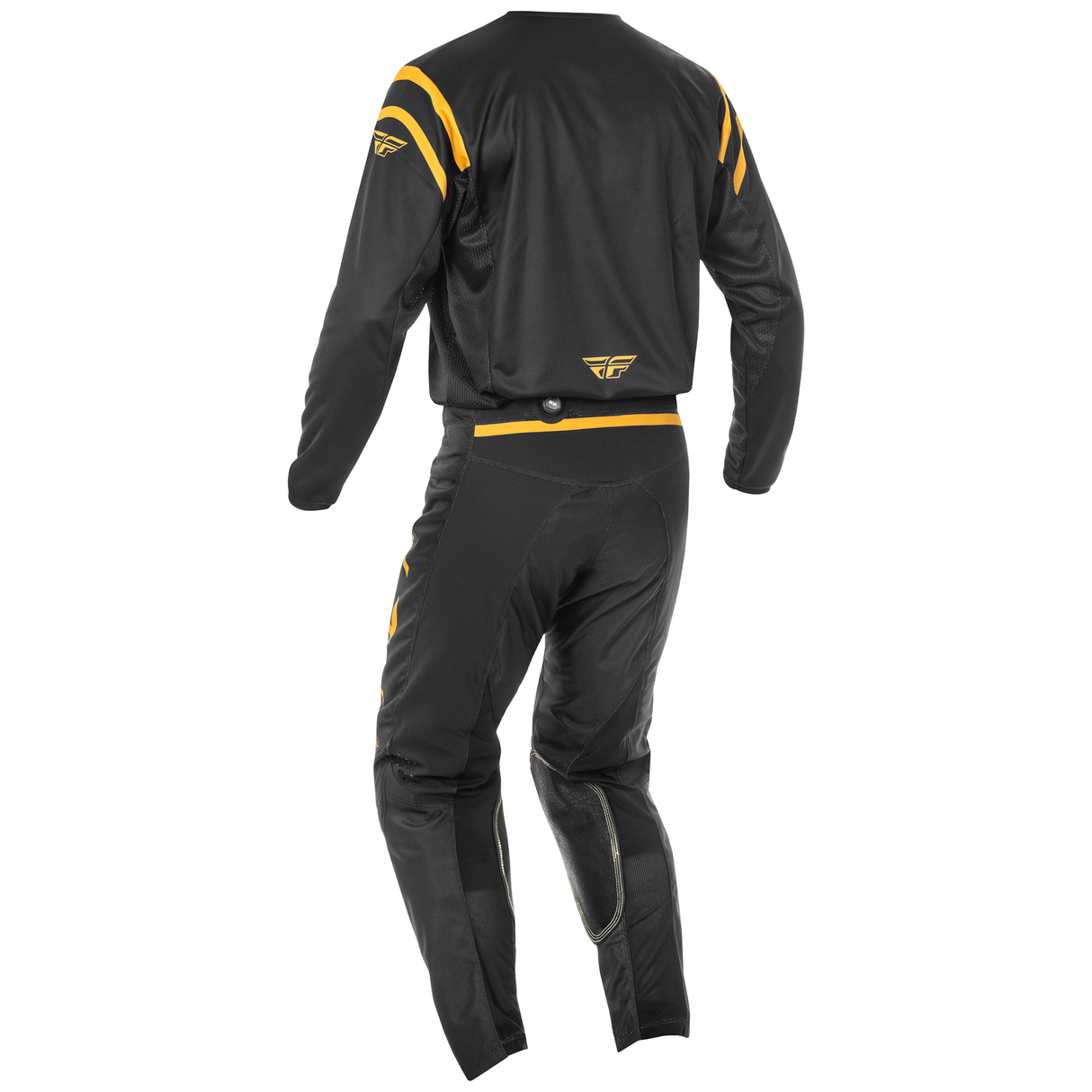 Fly Racing 2025 Kinetic Center Pants (Black/Gold)