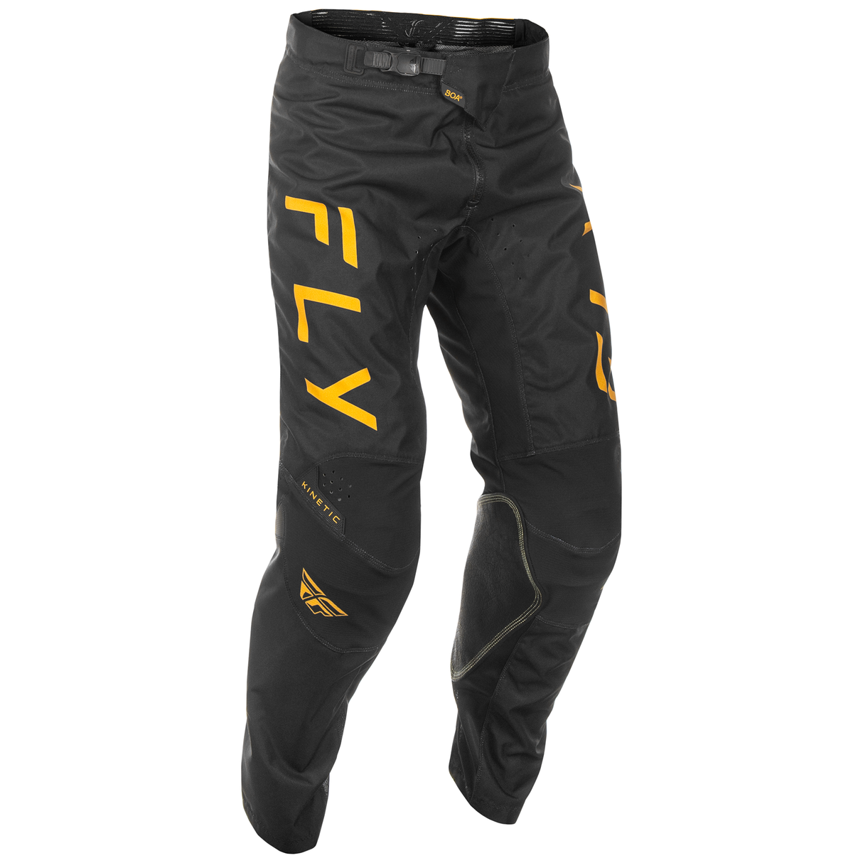 Fly Racing 2025 Kinetic Center Pants (Black/Gold)
