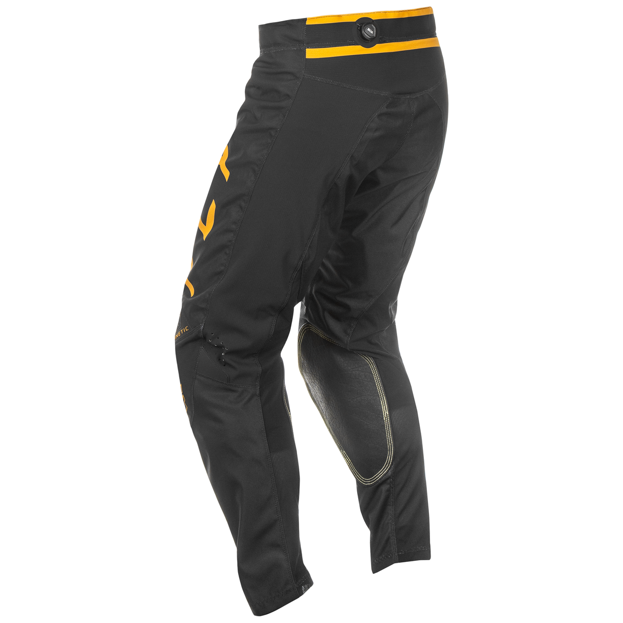 Fly Racing 2025 Kinetic Center Pants (Black/Gold)