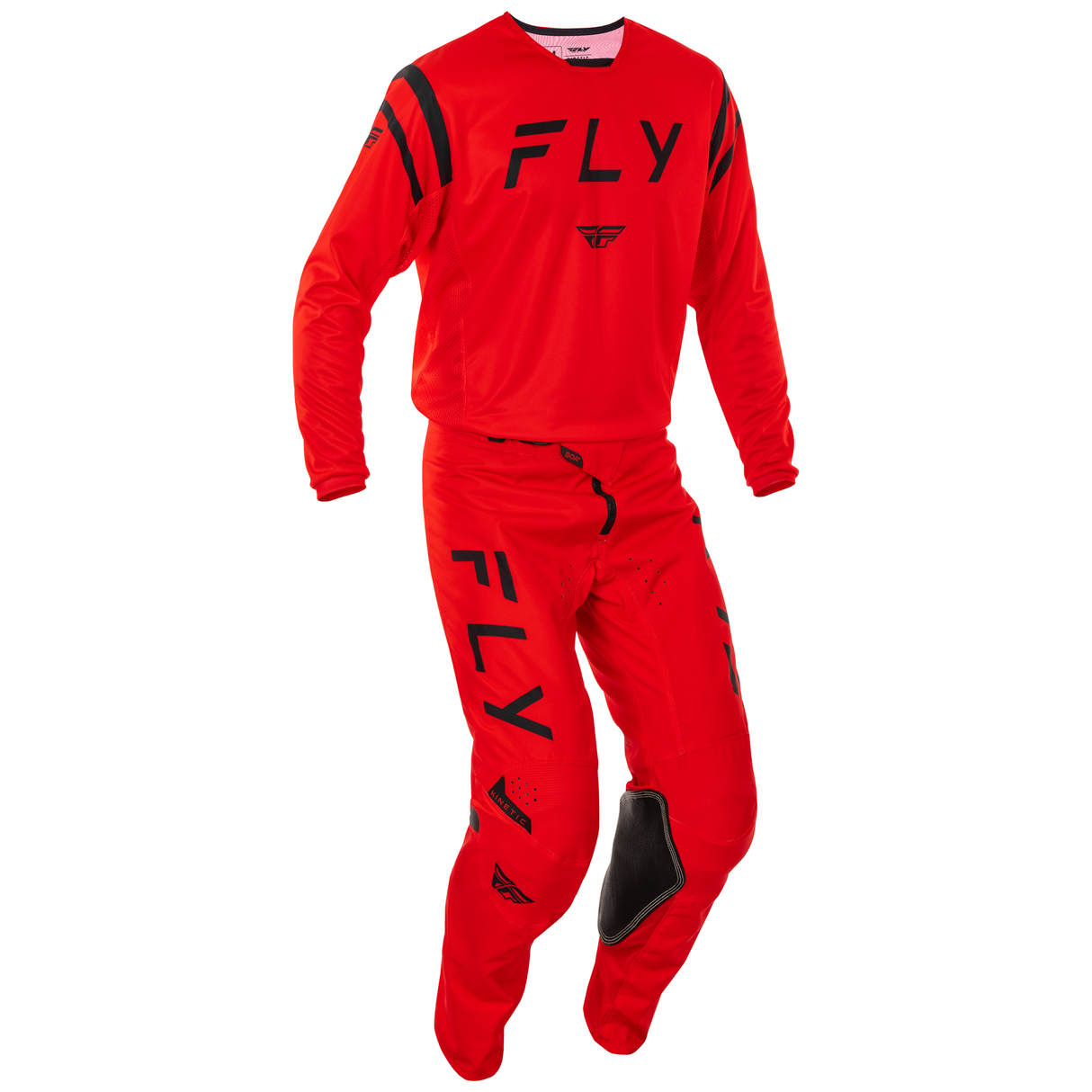 Fly Racing 2025 Kinetic Center Pants (Red/Black)