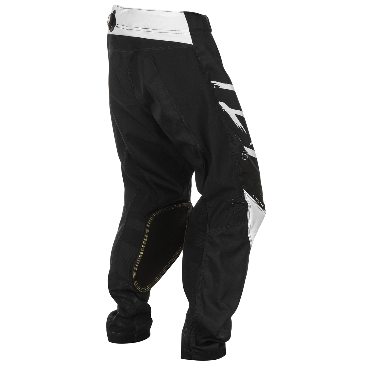 Fly Racing 2025 Youth Kinetic Stoke Pants (Black/White)