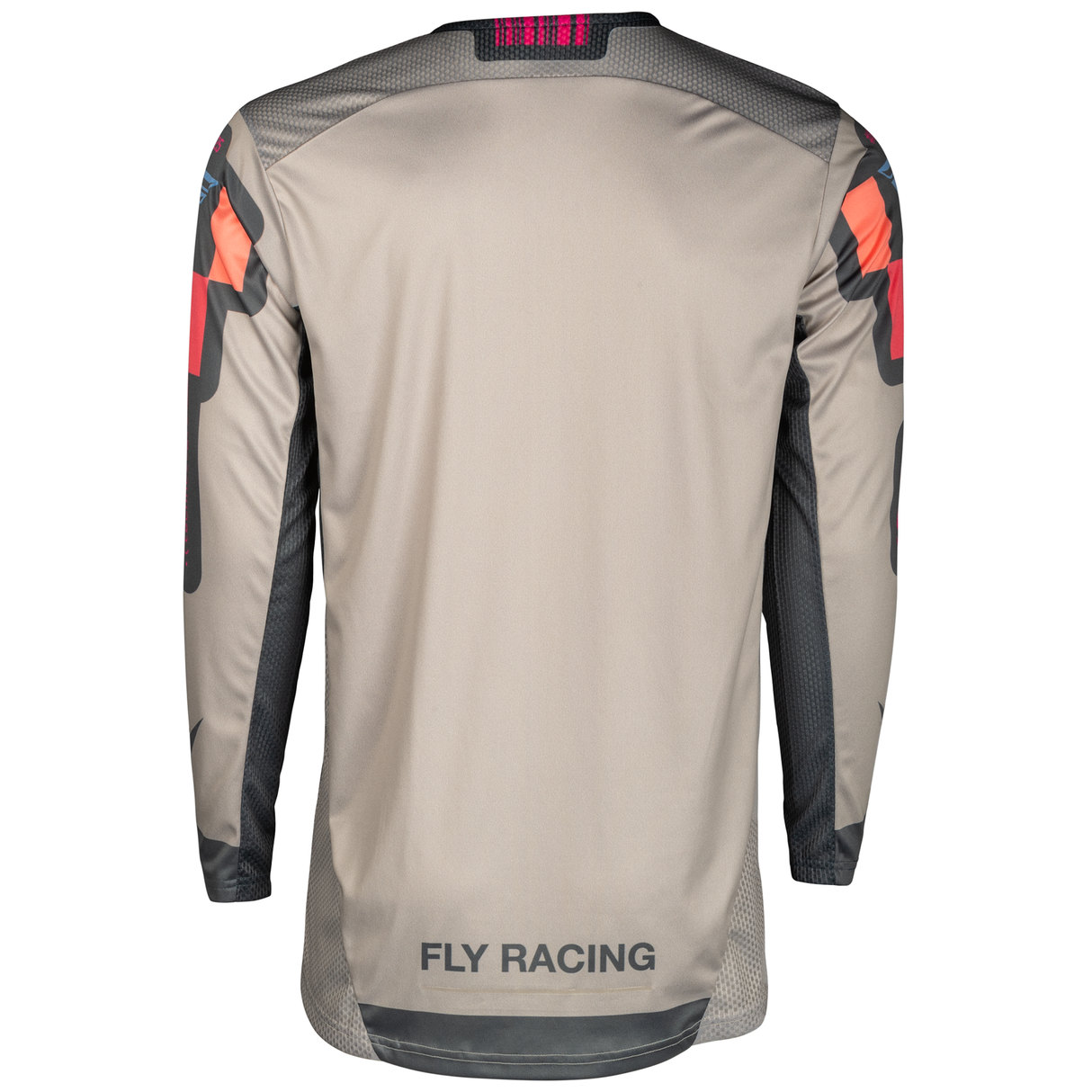 Fly Racing 2025 Lite Vice Jersey (Light Grey/Pink/Coral)