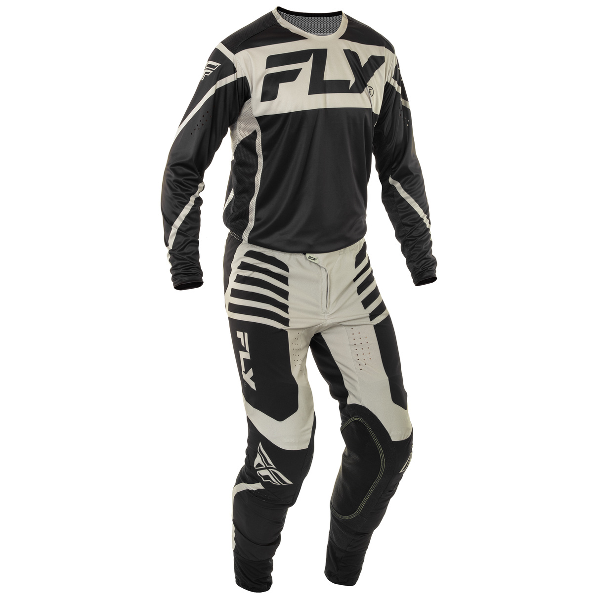 Fly Racing 2025 Lite Jersey (Black/Grey)