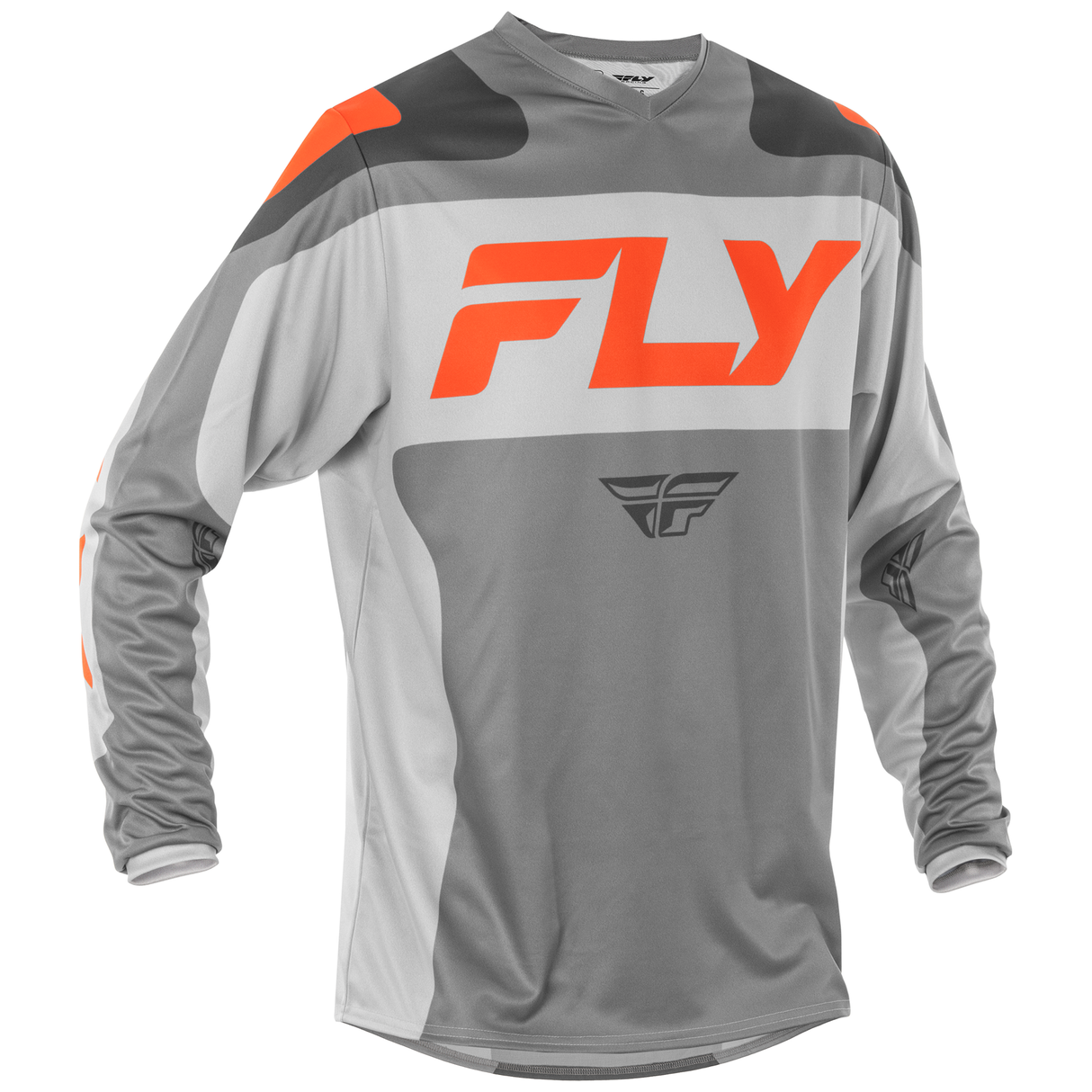Fly Racing 2025 F-16 Jersey (Grey/Orange)
