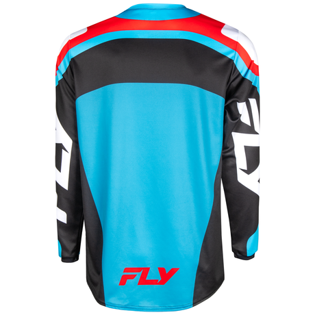 Fly Racing 2025 F-16 Jersey (Cyan/Black/White)