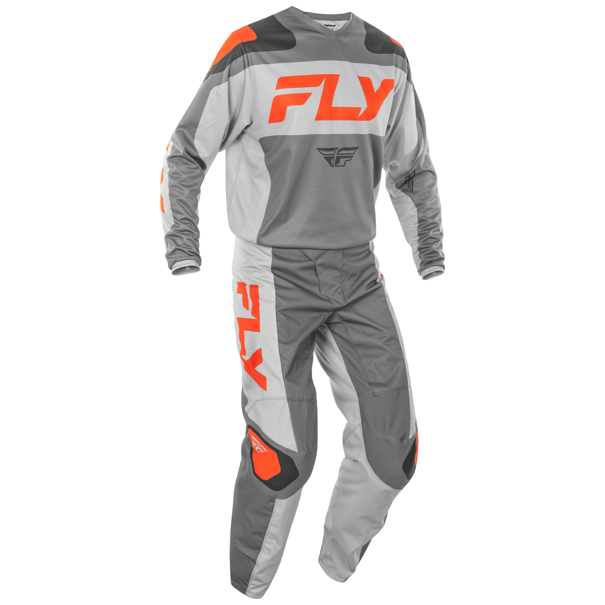 Fly Racing 2025 F-16 Pants (Grey/Orange)