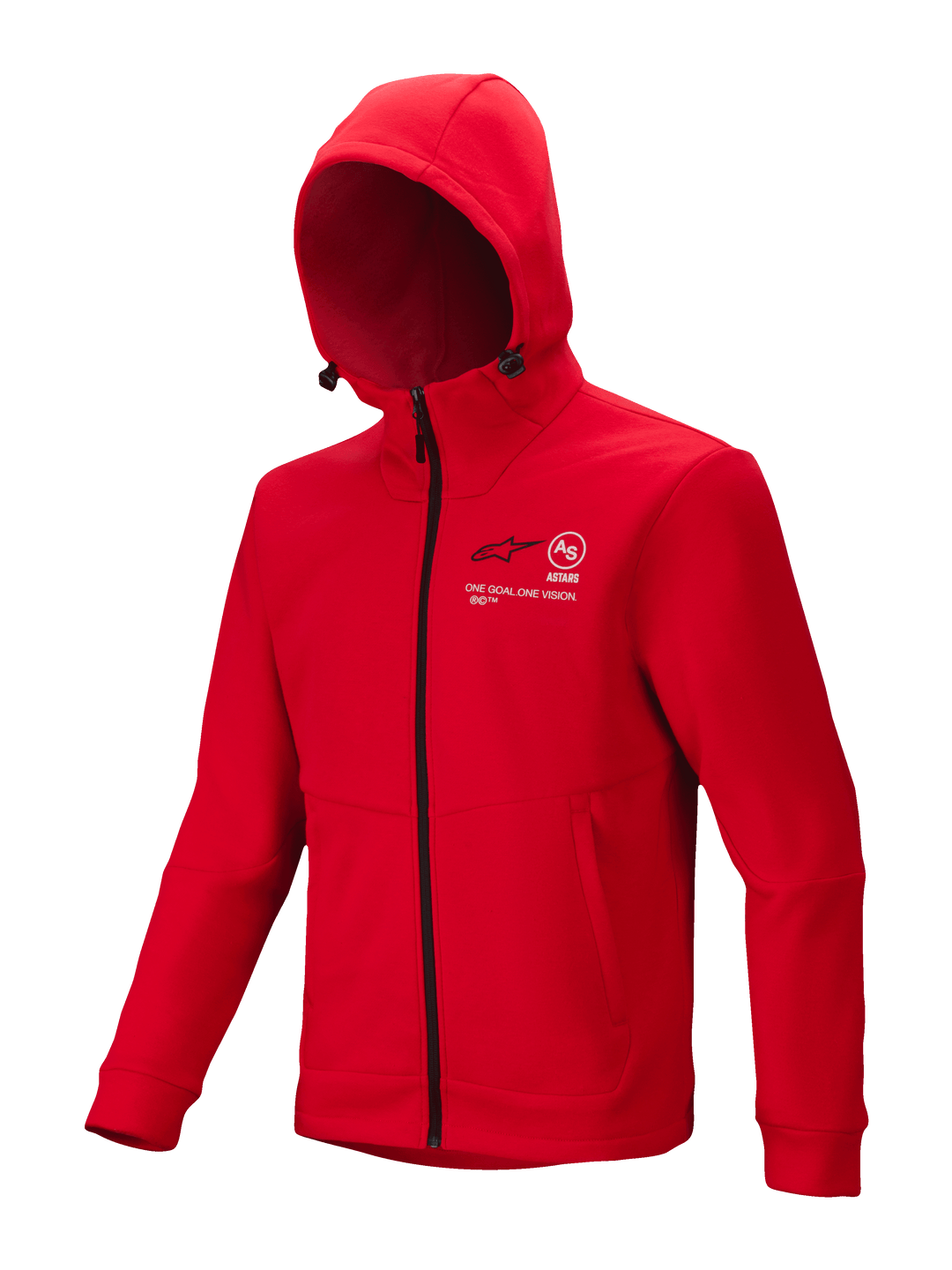 RACER MX FLEECE - BRIGHT RED Alpinestars motocross kit