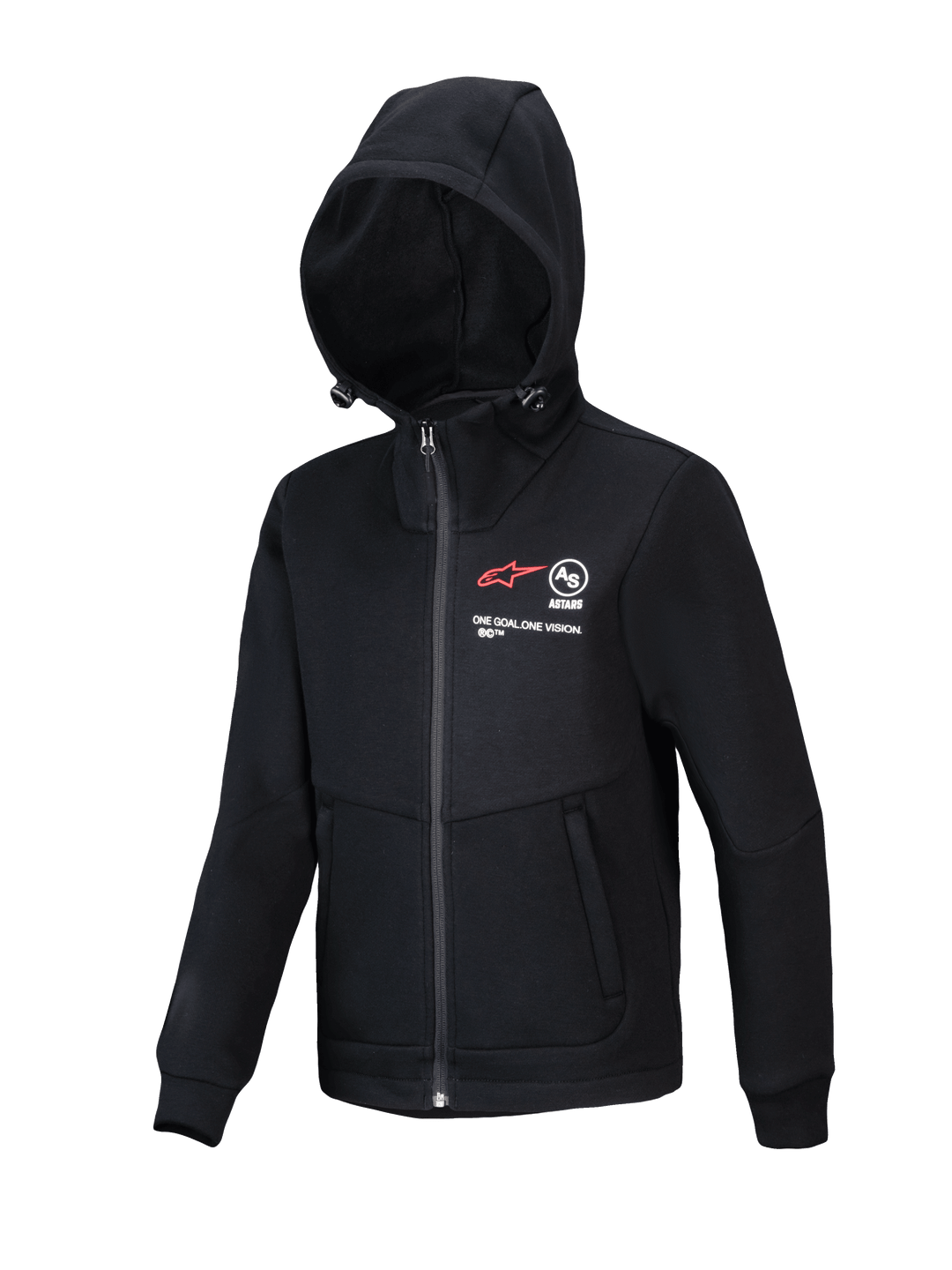 YOUTH RACER MX FLEECE - BLACK Alpinestars motocross kit