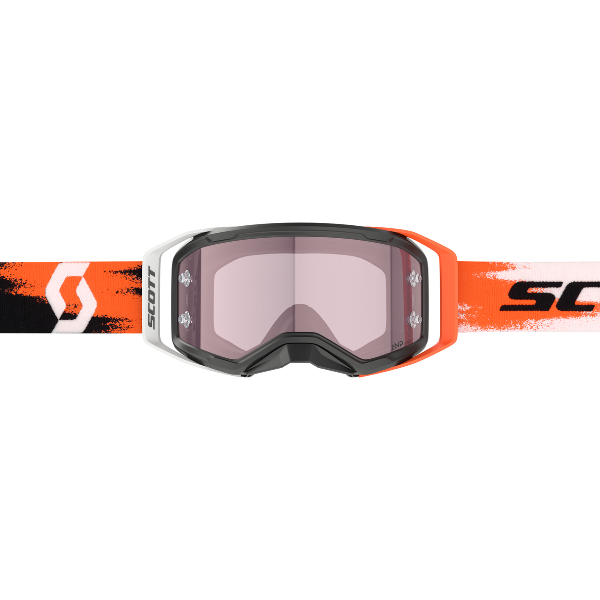 Scott Prospect 2.0 AMP Goggle (Black / Neon Orange) Rose Works Lens