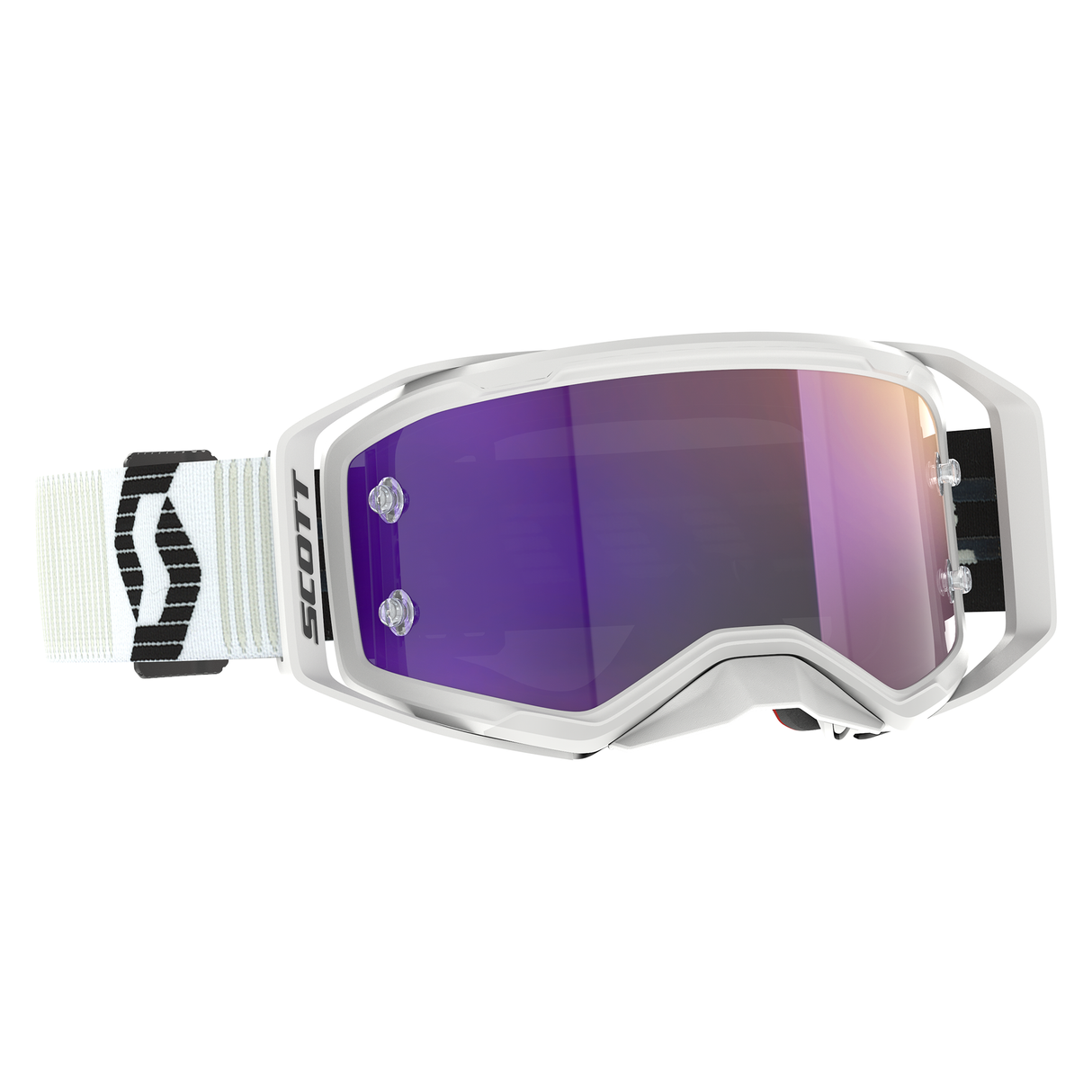 Scott Prospect 2.0 Goggle (White / Black) Purple Chrome Works Lens