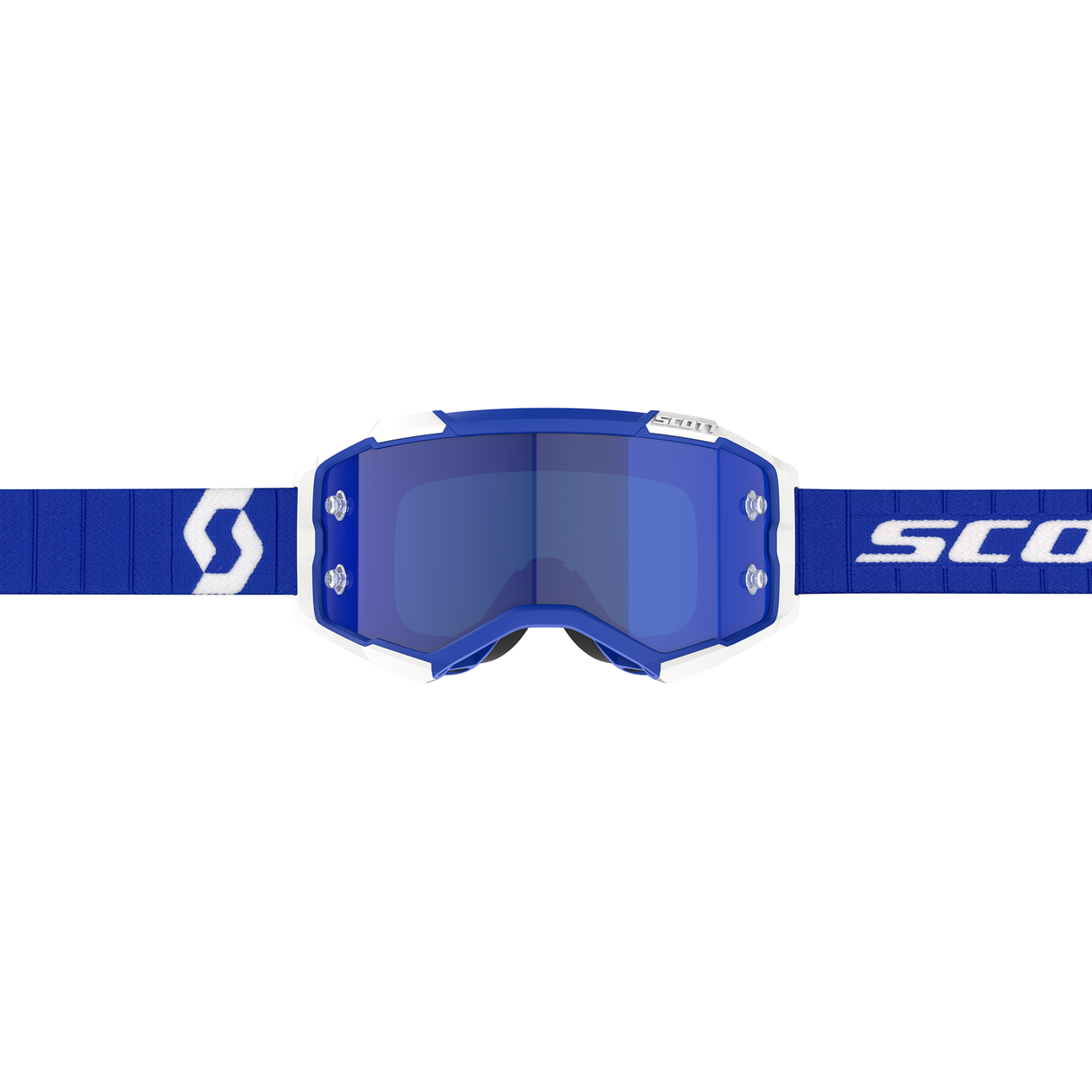 Scott Fury Goggle (Blue) Blue Chrome Works Lens