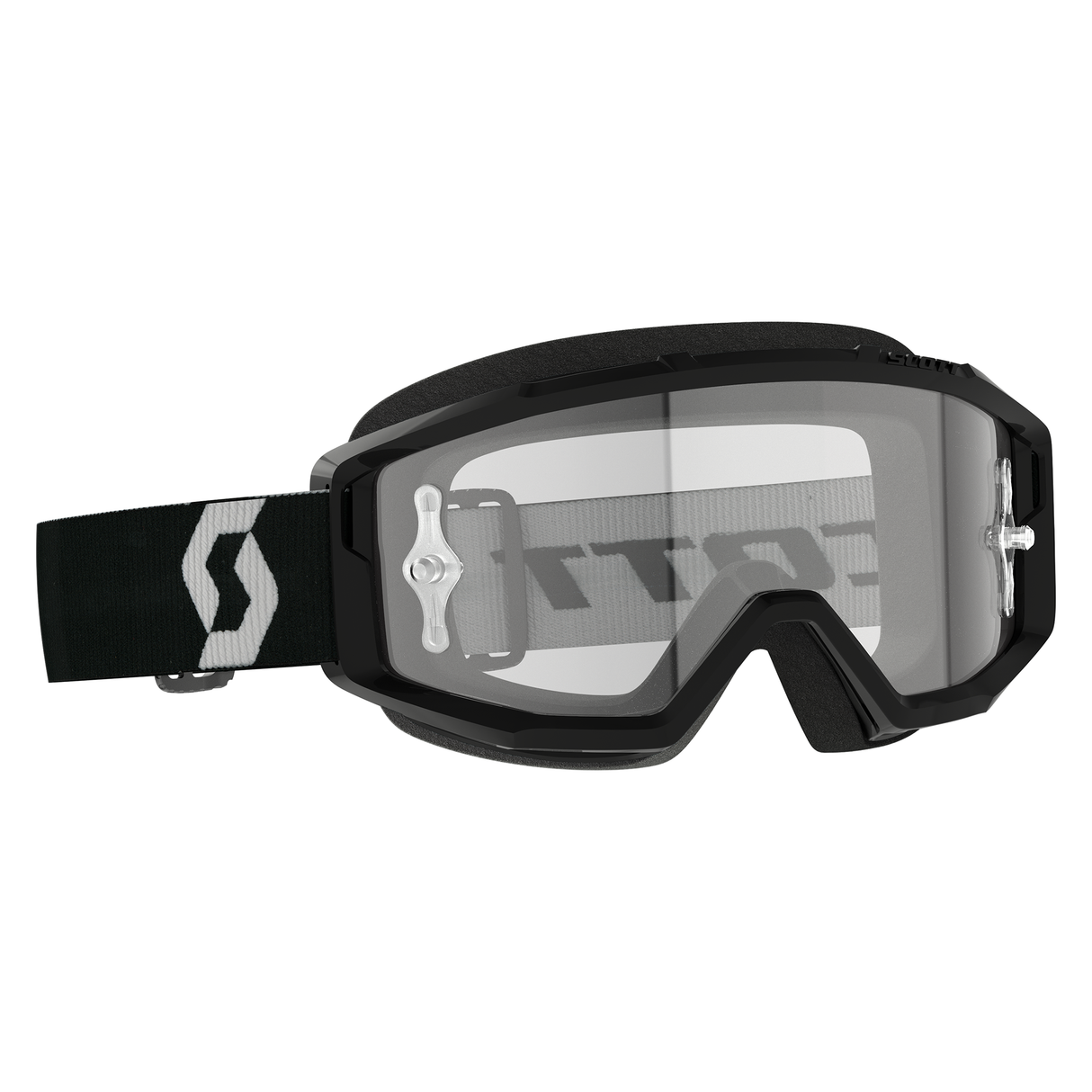 Scott Primal Goggle (Black / White) Clear Works Lens