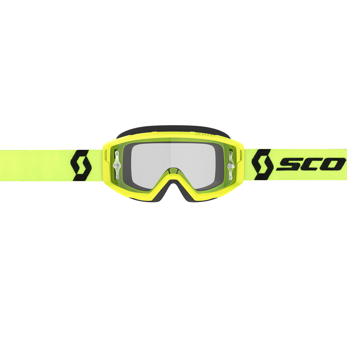 Scott Primal Goggle (Yellow / Black) Clear Works Lens