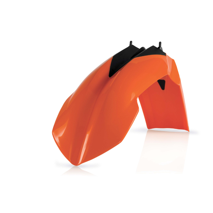 Acerbis front fender in various colours for KTM SX, SXF, EXC, and EXCF models (2007-2013)