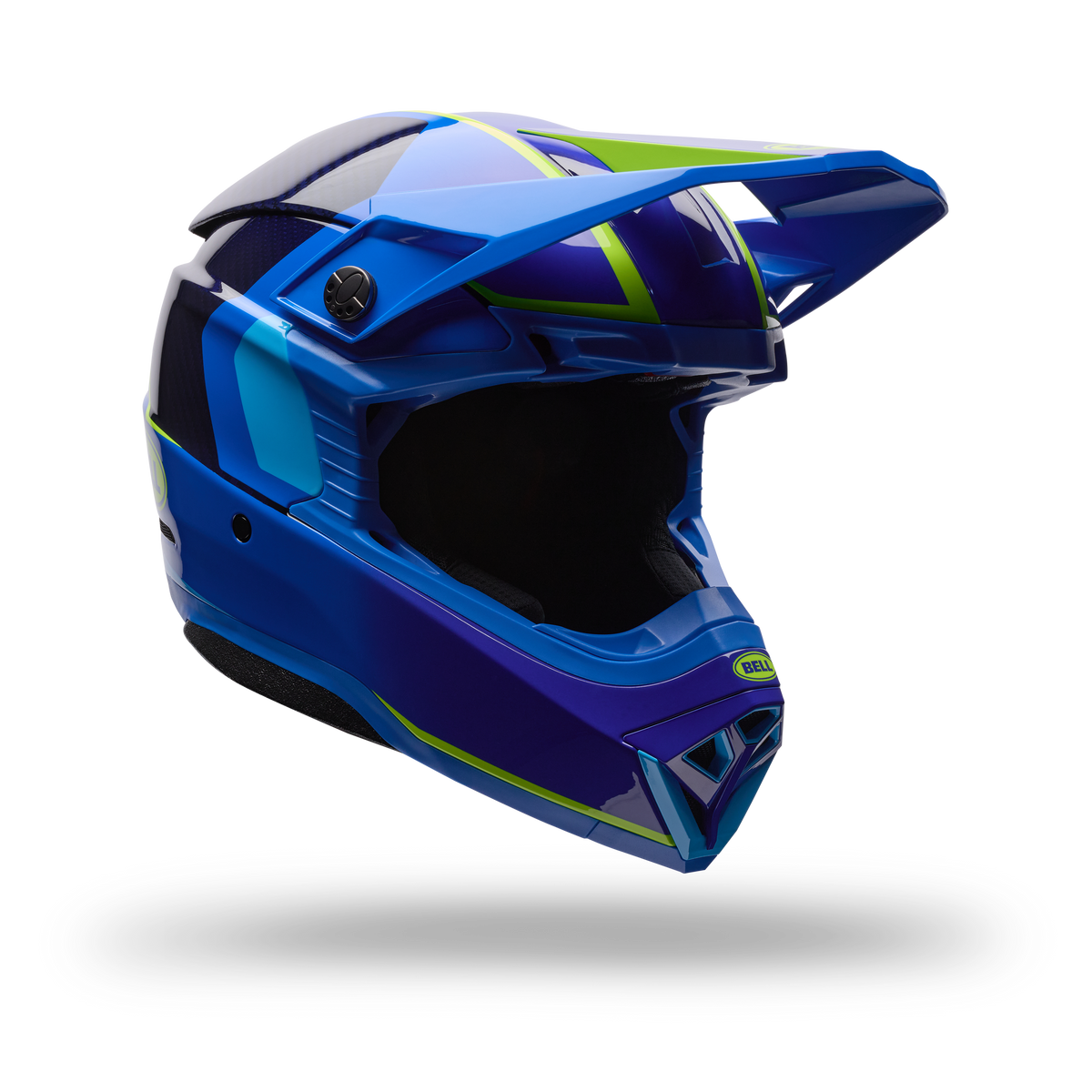 Bell MOTO-10 GP Vector Frequency Blue