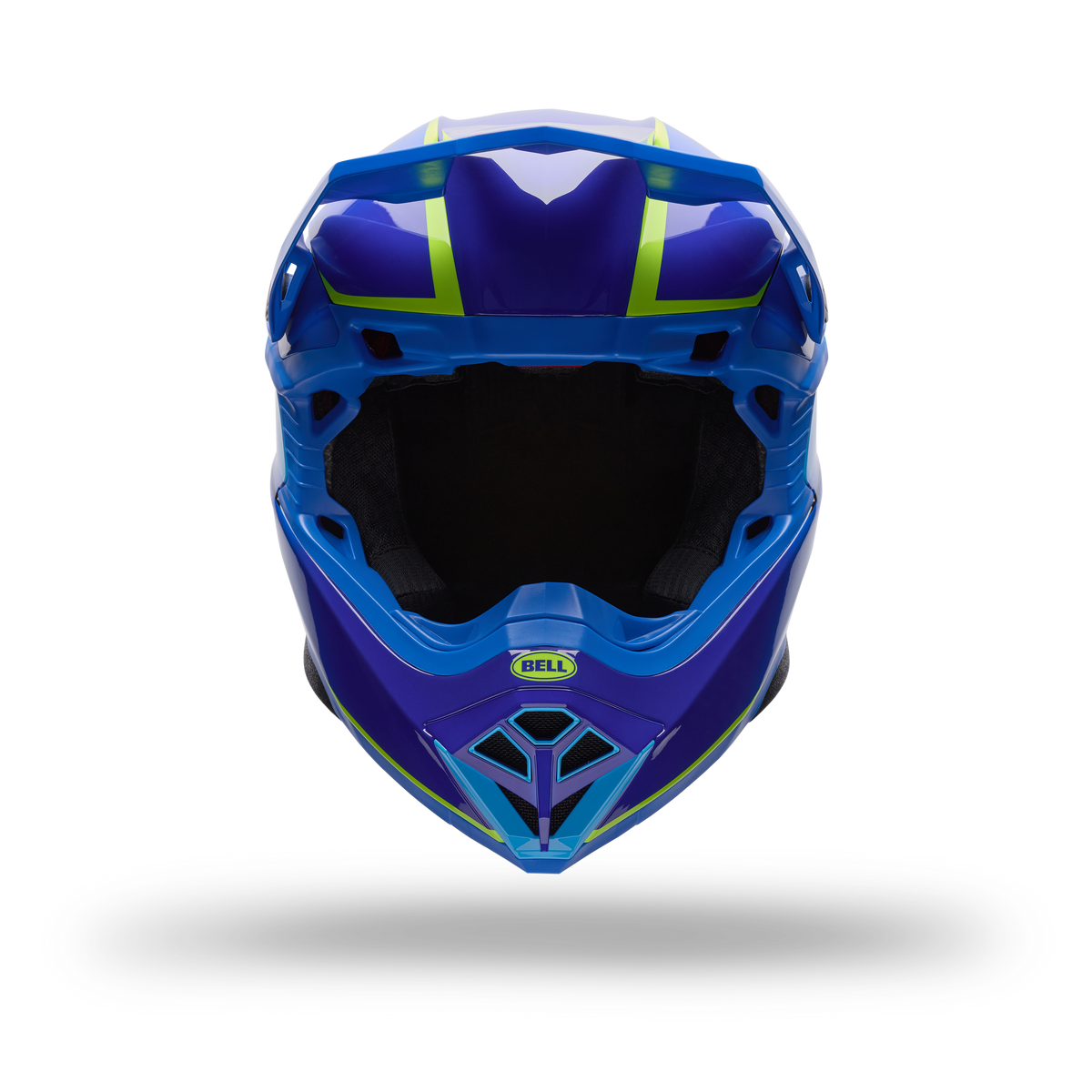 Bell MOTO-10 GP Vector Frequency Blue