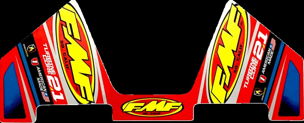FMF T-CORE 2.1 WRAP MYLAR DCAL REP motocross exhaust performance