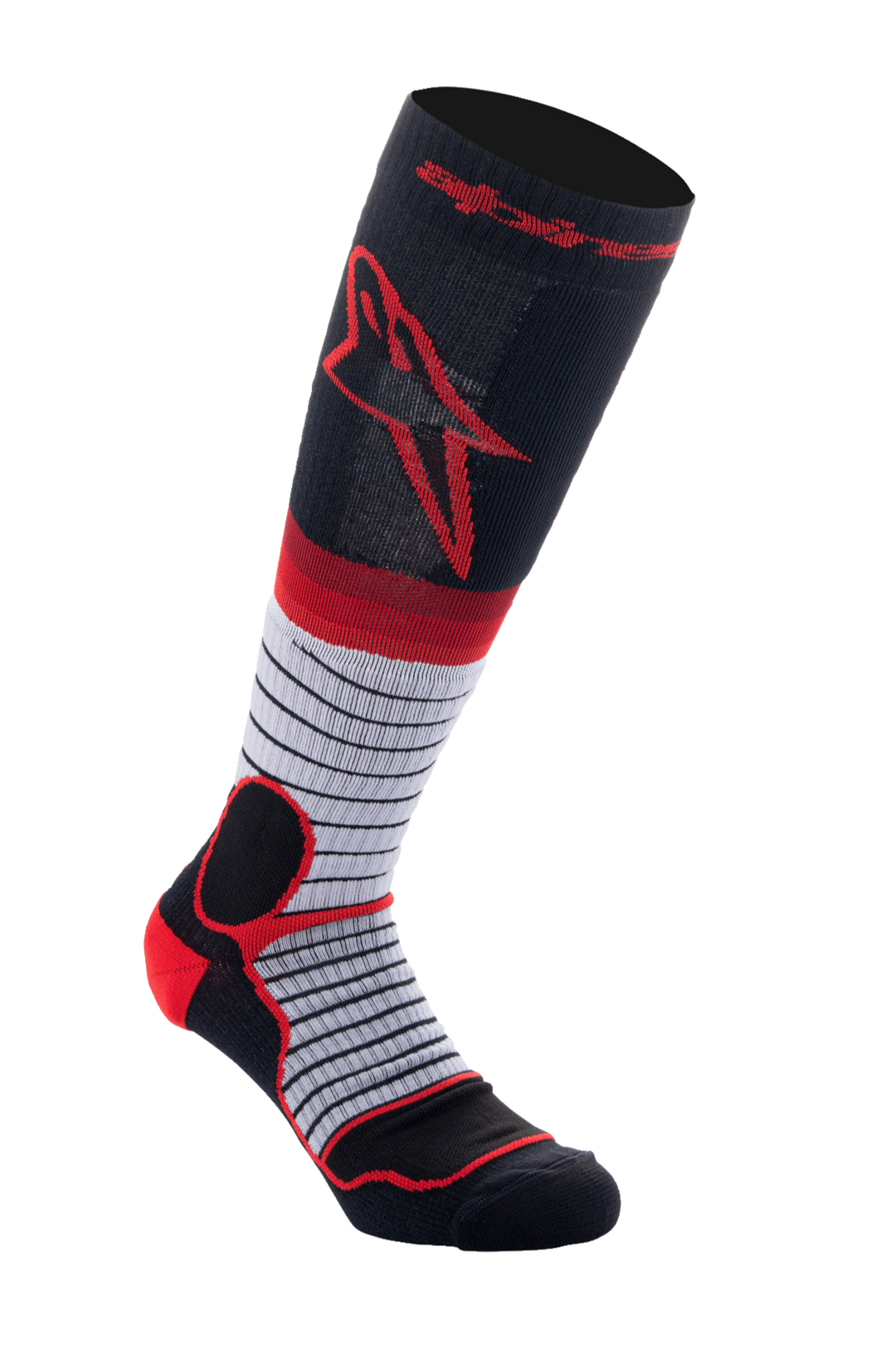 MX PRO SOCKS - BLACK/GRAY/RED