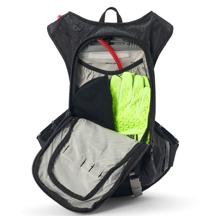 USWE RAW 8 HYDRATION BACKPACK - BLACK/GREY