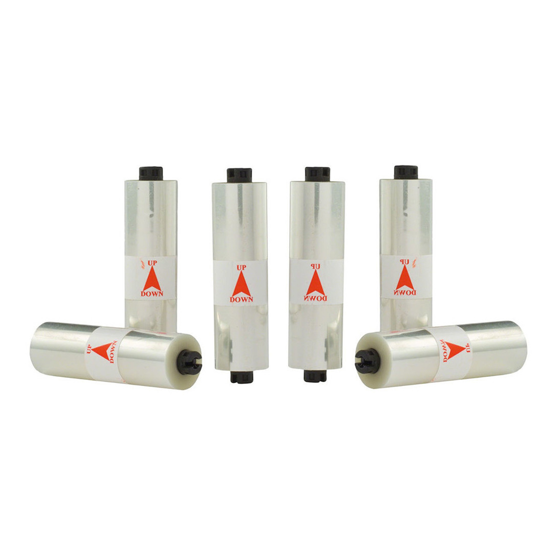 Oakley Airbrake MX BRO Roll-Off Fill Kit 6 pack goggle roll-off kit – front view