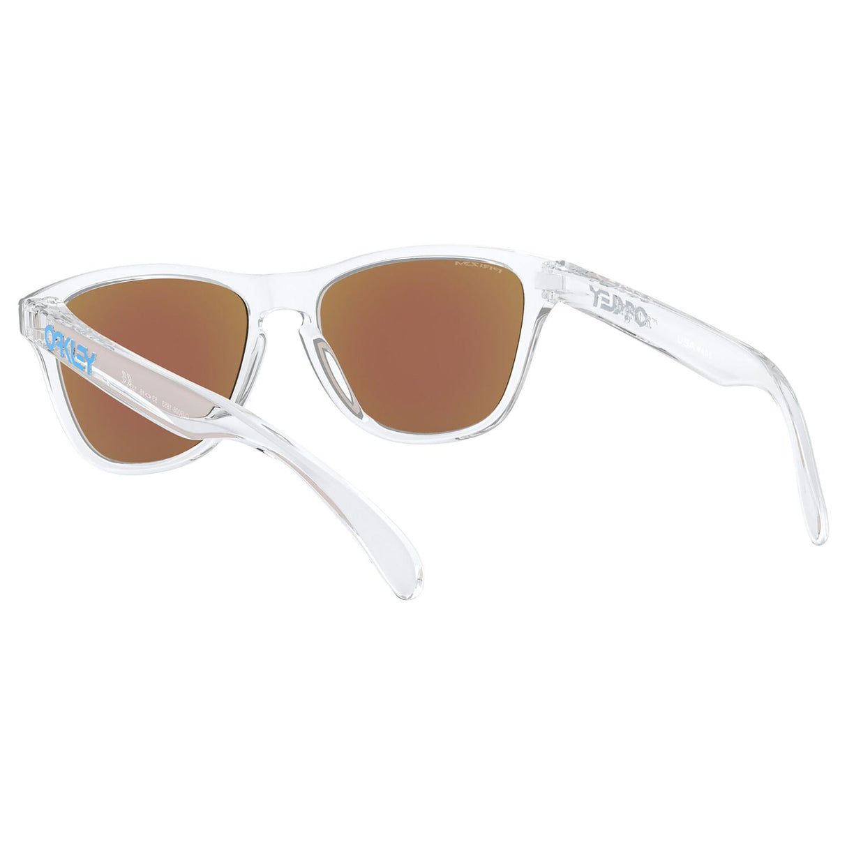 Oakley Frogskins XS Youth Sunglasses - Clear / Sapphire Prizm Lens