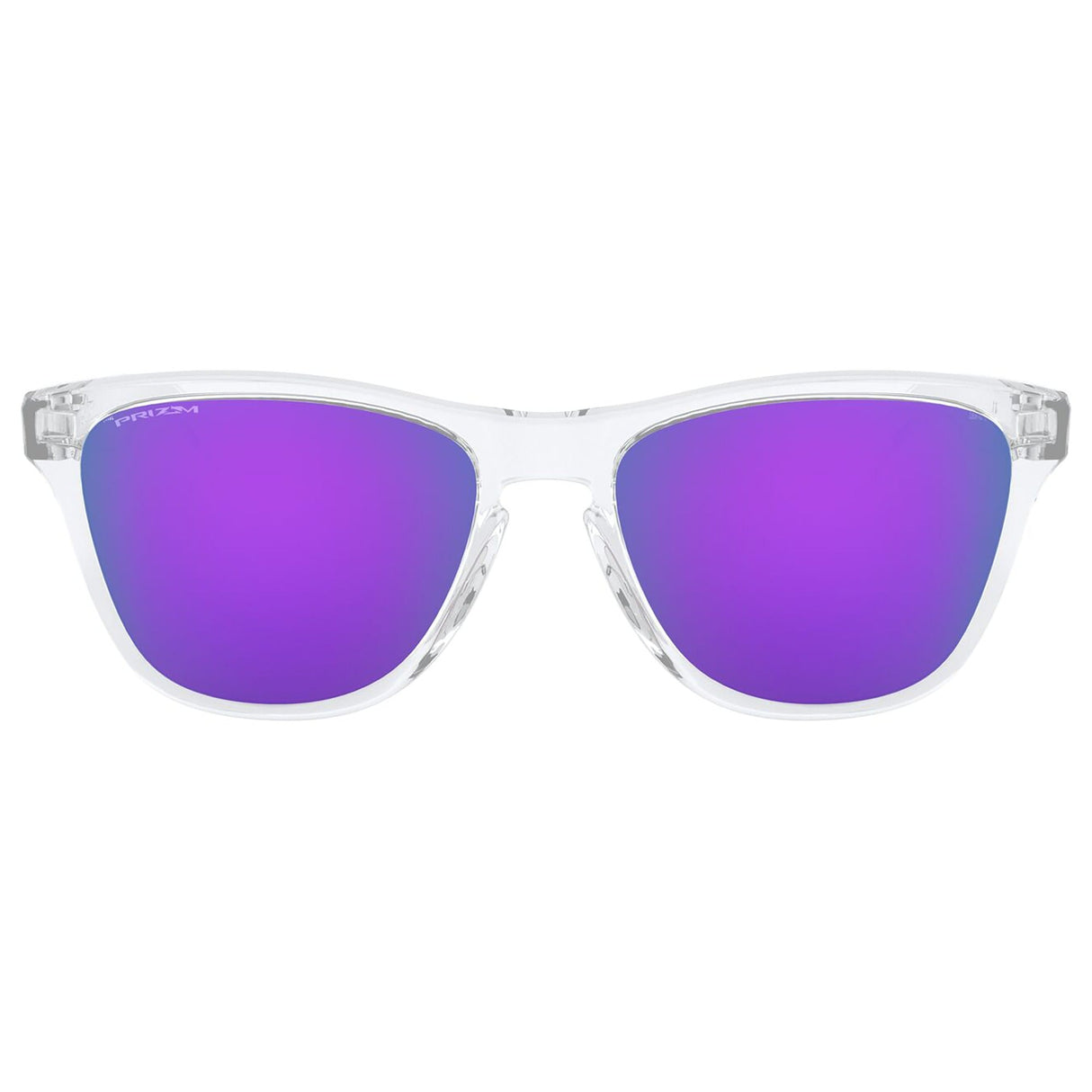 Oakley Frogskins XS Youth Sunglasses - Clear / Violet Prizm Lens