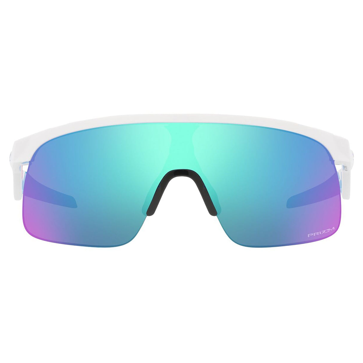Oakley Resistor Youth Sunglasses - Polished White / Prizm Sapphire Lens