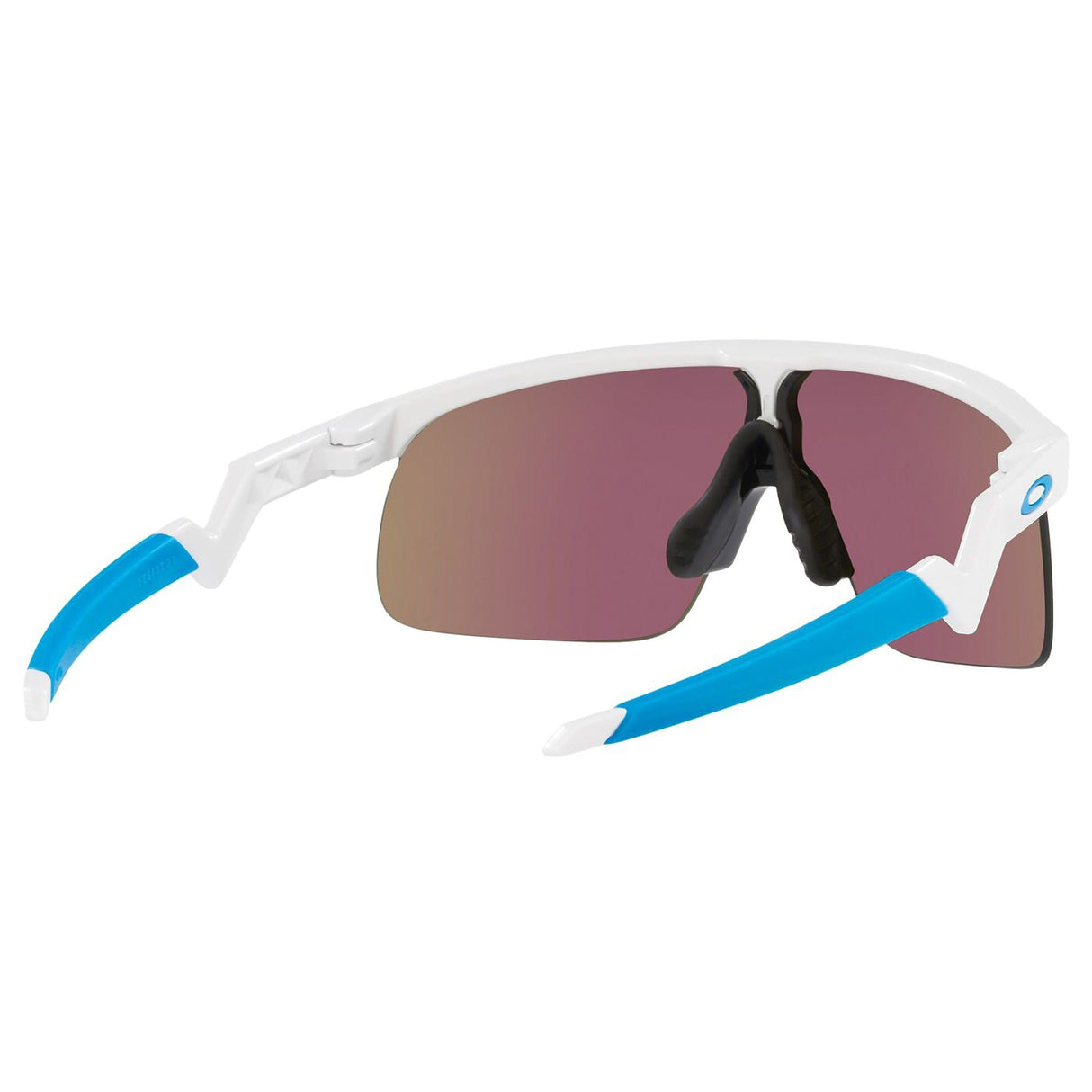 Oakley Resistor Youth Sunglasses - Polished White / Prizm Sapphire Lens