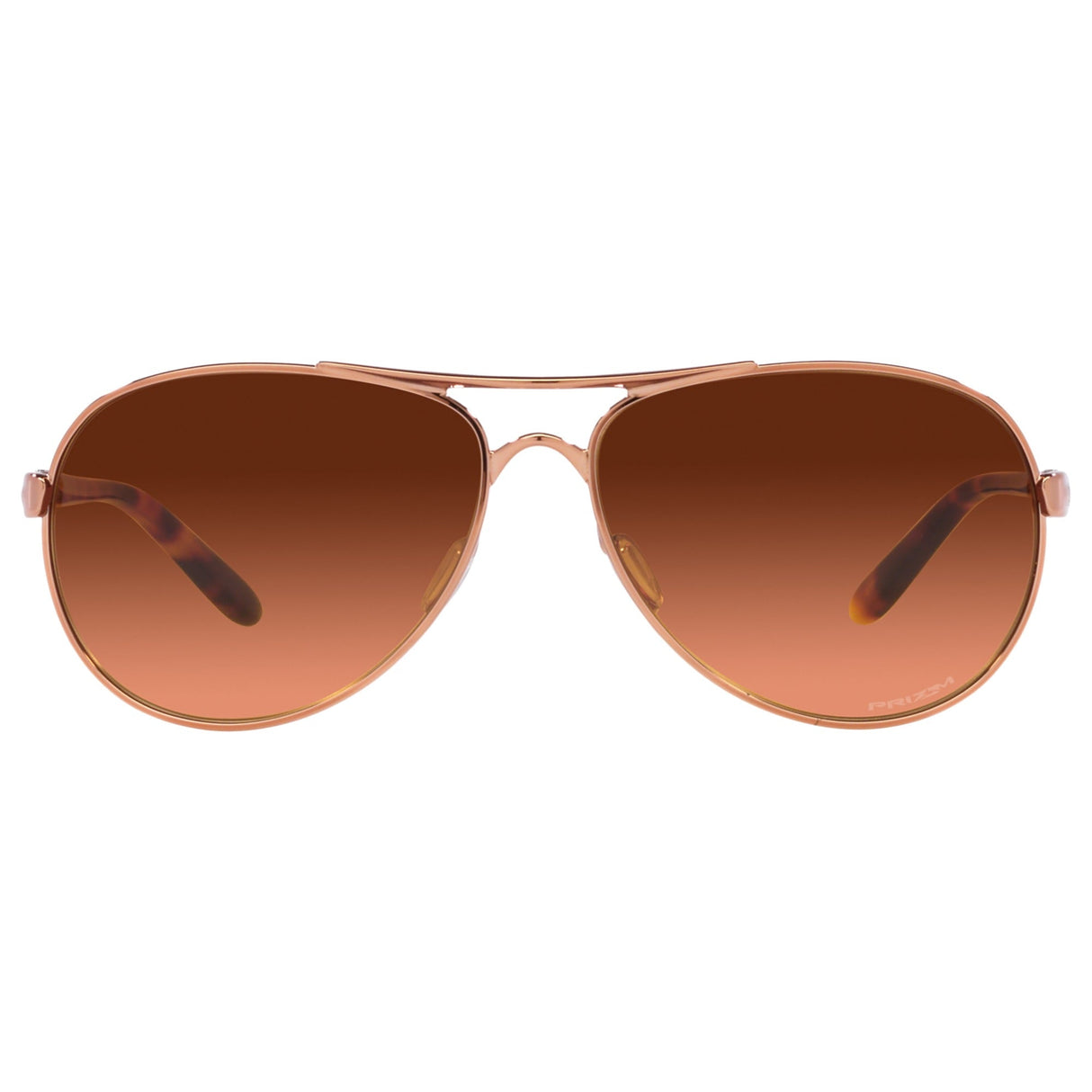 Oakley Feedback Women Sunglasses - Rose Gold / Prizm Brown Gradient