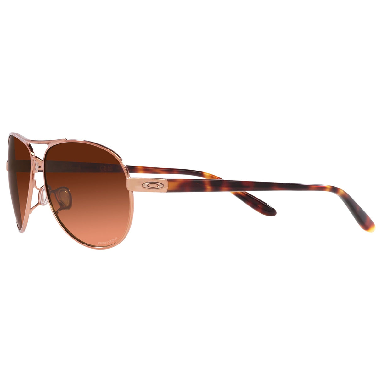 Oakley Feedback Women Sunglasses - Rose Gold / Prizm Brown Gradient