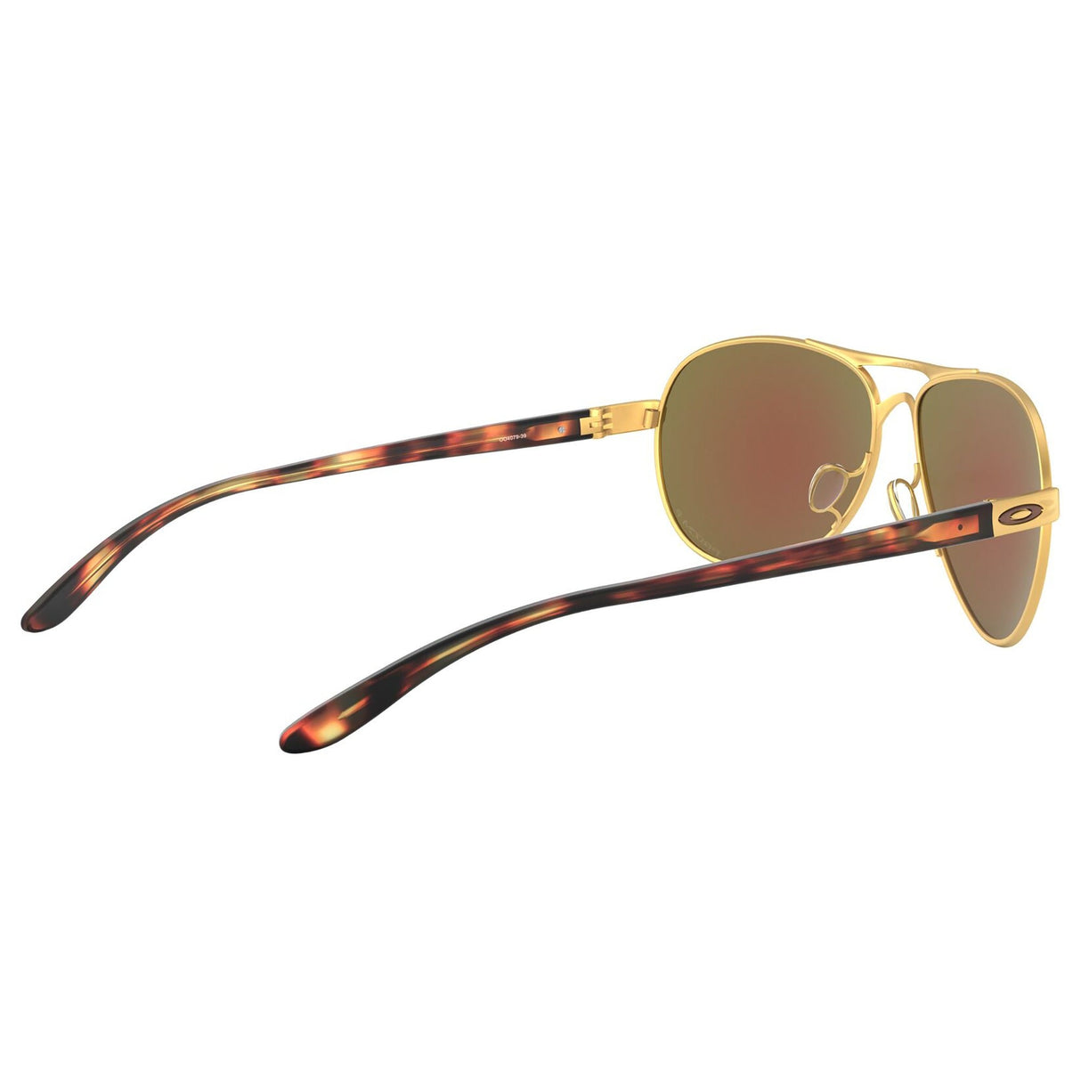 Oakley Feedback Women Sunglasses - Satin Gold / Prizm Violet Polarized Lens