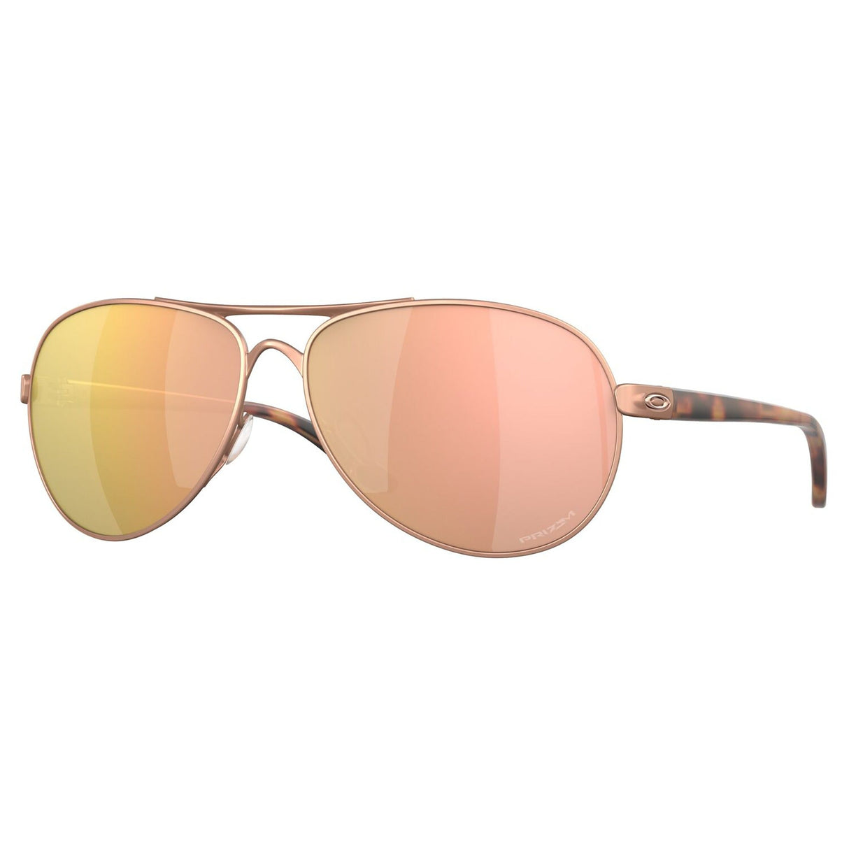 Oakley Feedback Women Sunglasses - Satin Rose Gold / Prizm Rose Gold Lens