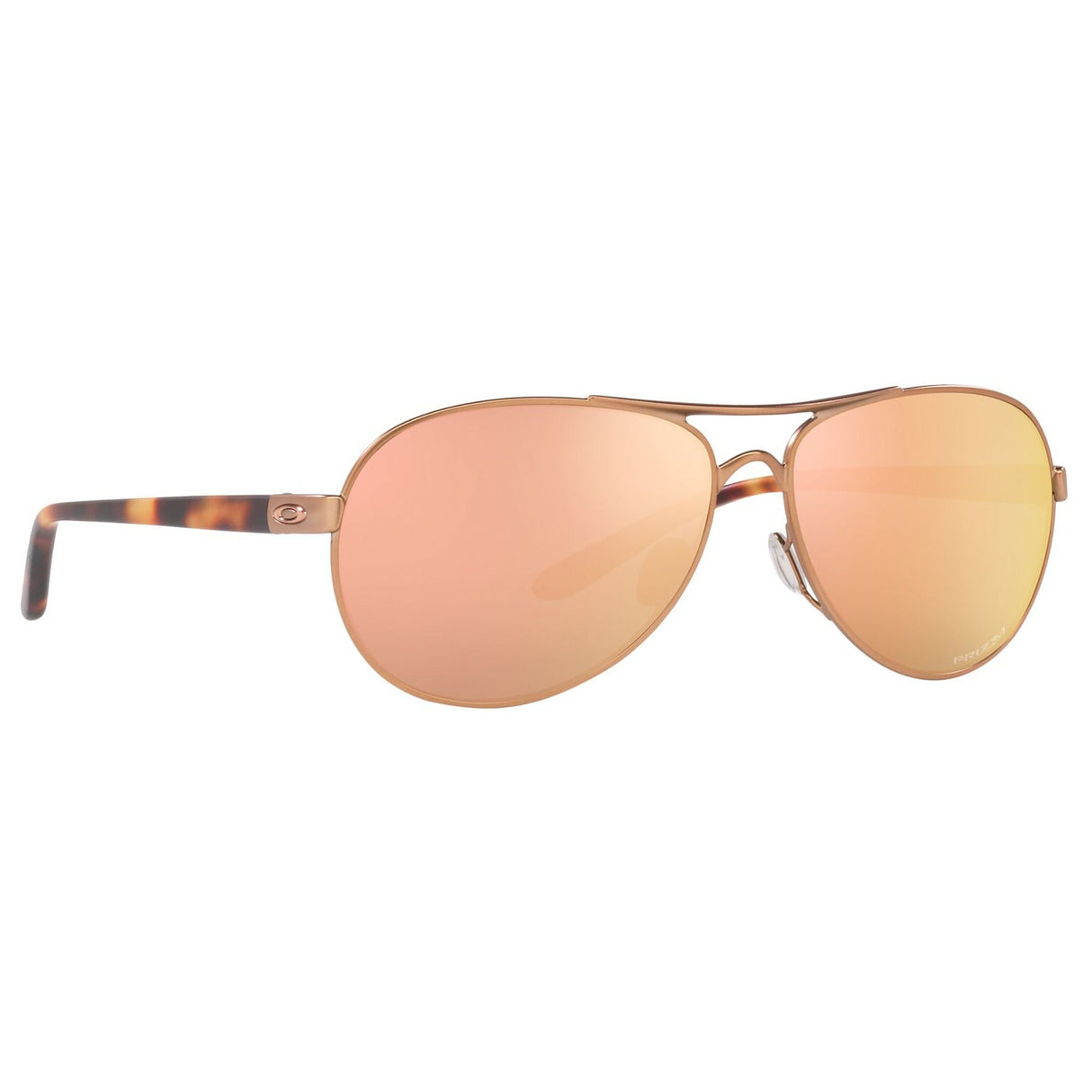 Oakley Feedback Women Sunglasses - Satin Rose Gold / Prizm Rose Gold Lens