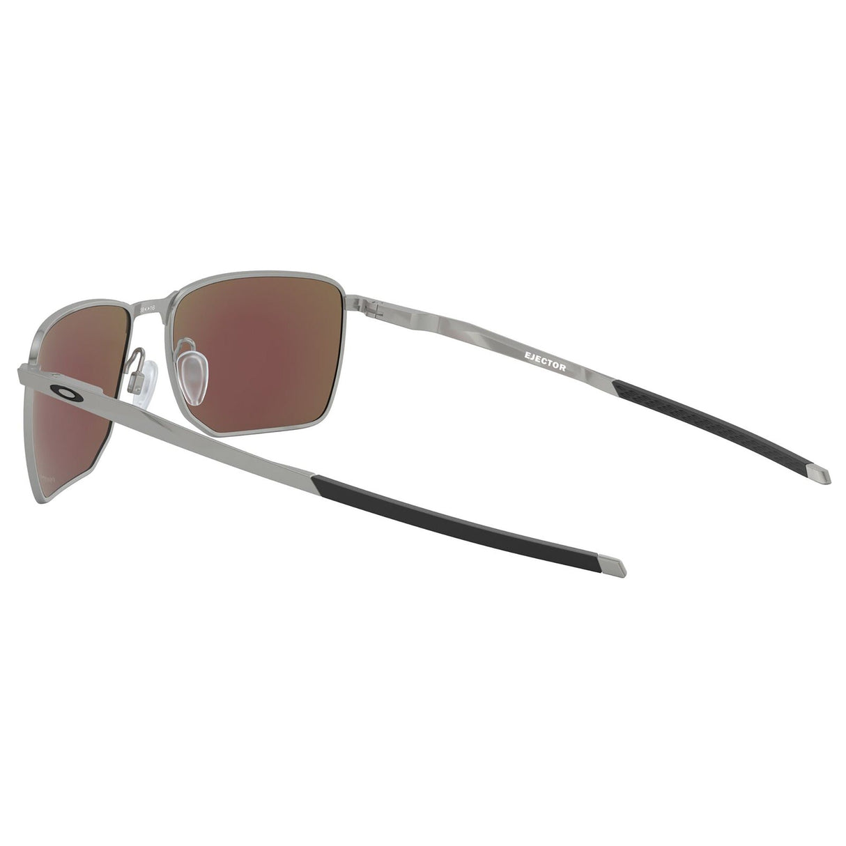 Oakley Ejector Sunglasses - Satin Chrome / Prizm Sapphire Lens