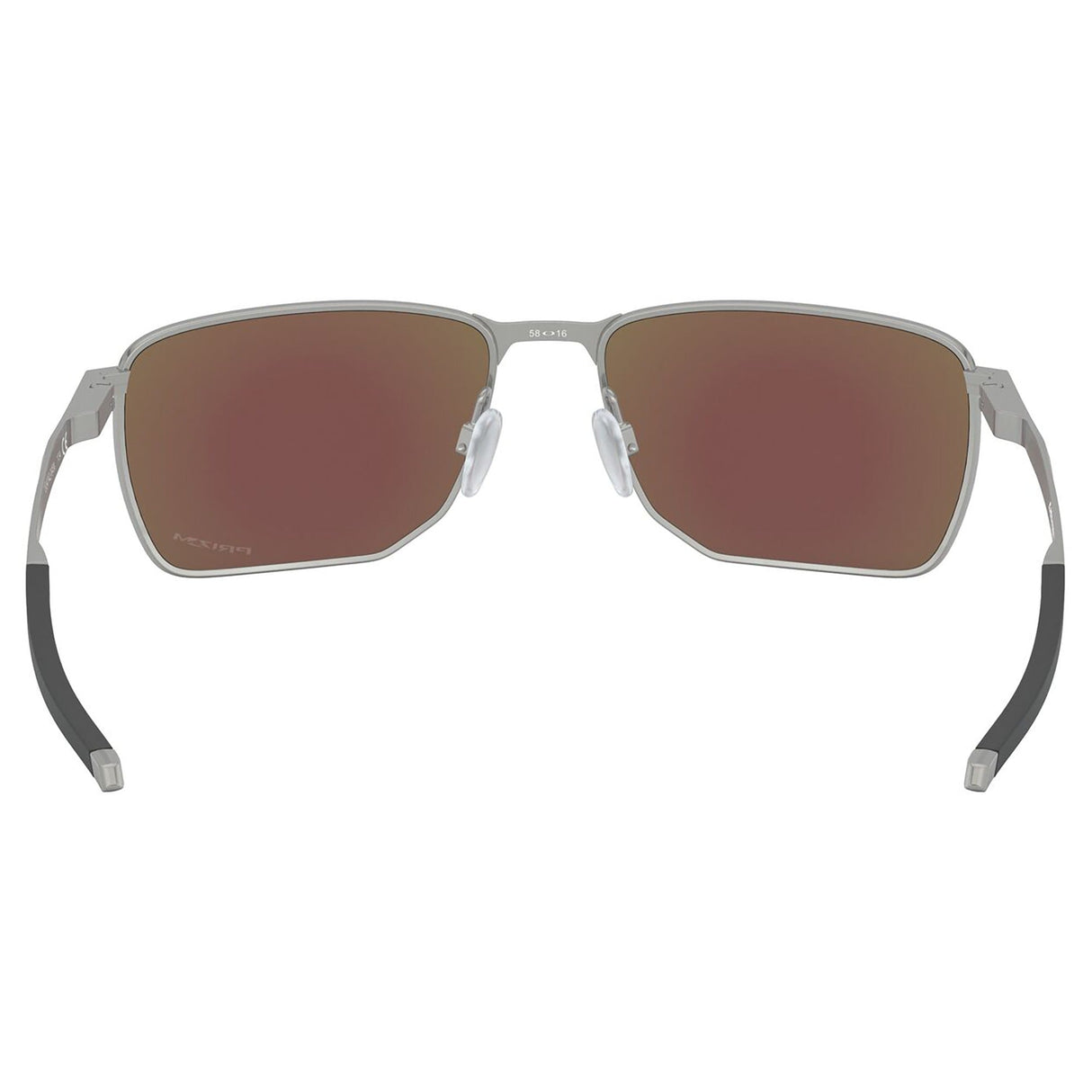Oakley Ejector Sunglasses - Satin Chrome / Prizm Sapphire Lens