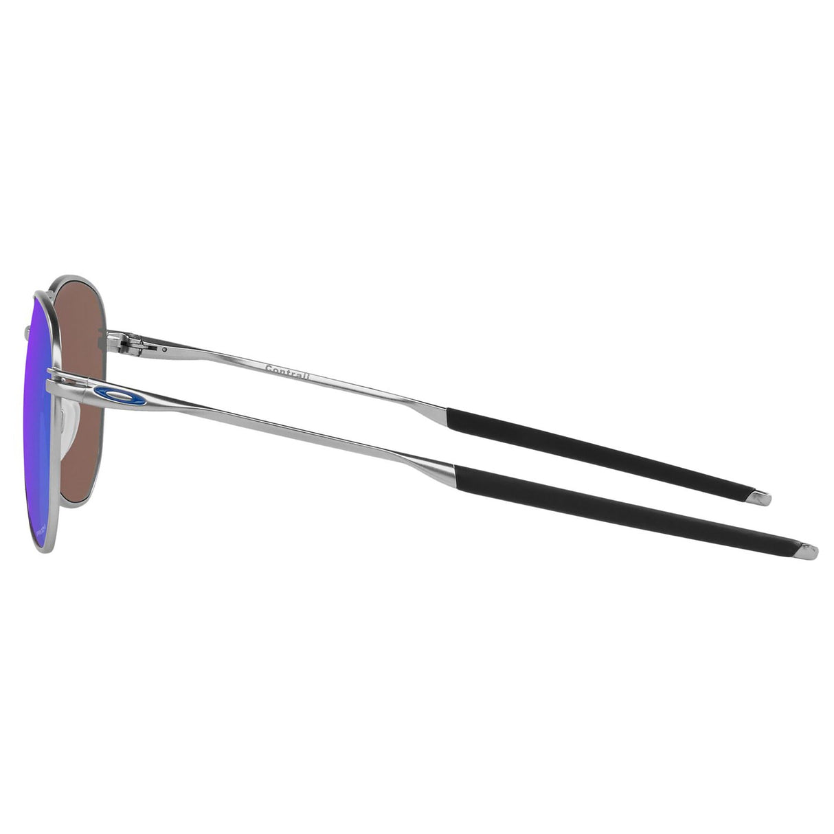Oakley Contrail Sunglasses - Satin Chrome / Prizm Sapphire Lens