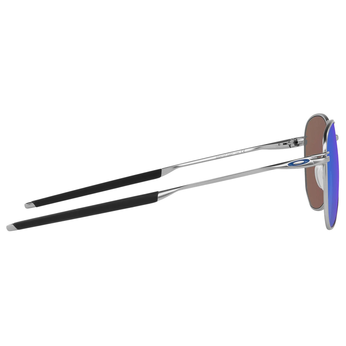 Oakley Contrail Sunglasses - Satin Chrome / Prizm Sapphire Lens