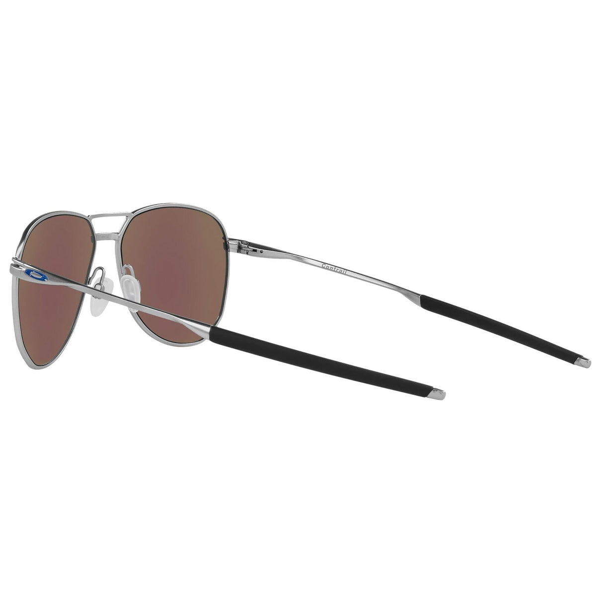 Oakley Contrail Sunglasses - Satin Chrome / Prizm Sapphire Lens