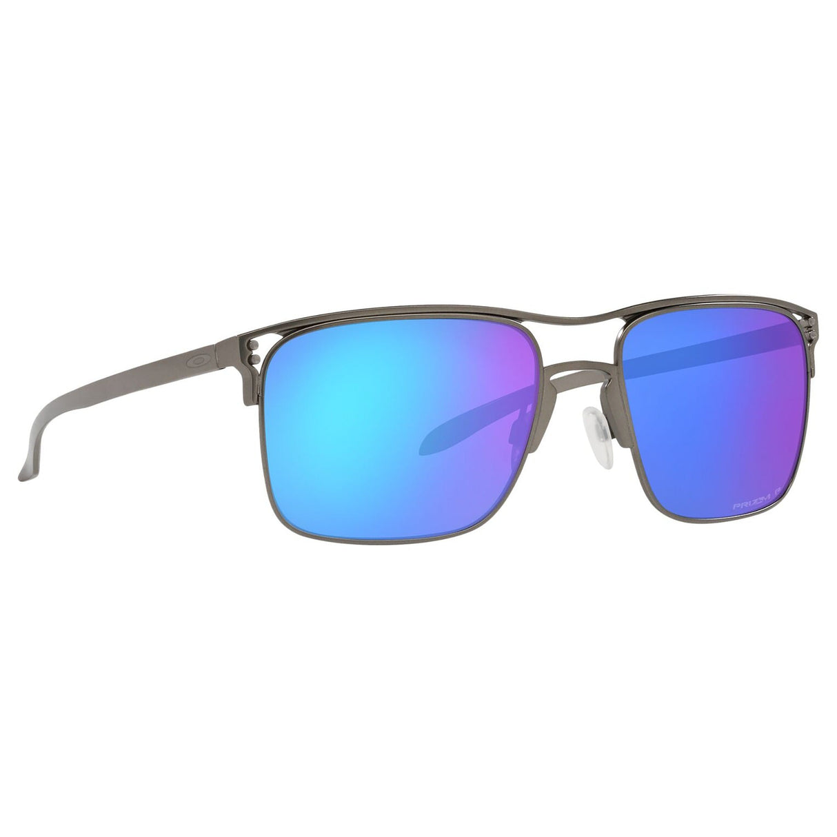 Oakley Holbrook Ti Sunglasses - Matte Gunmetal / Prizm Sapphire Polar