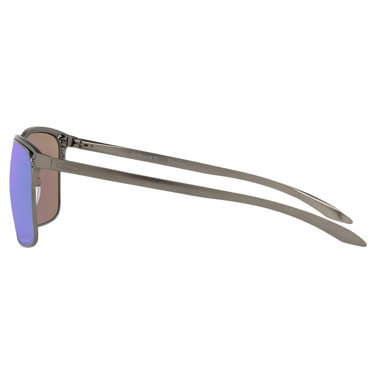 Oakley Holbrook Ti Sunglasses - Matte Gunmetal / Prizm Sapphire Polar