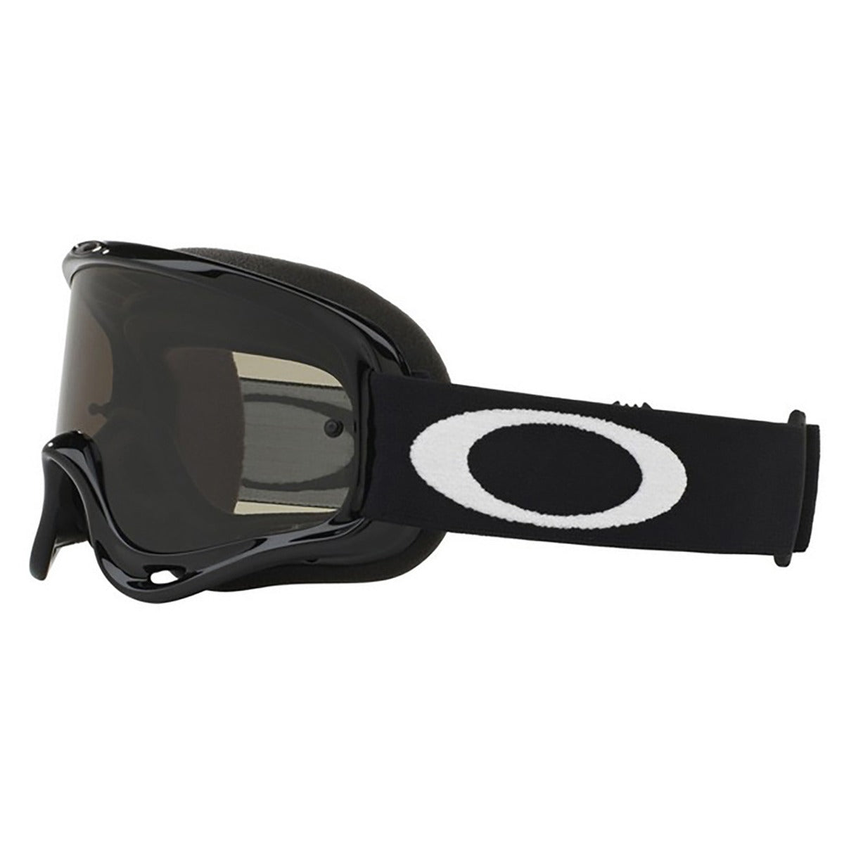 Oakley O Frame Jet Black MX Goggle - Dark Grey
