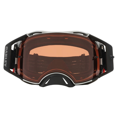 Oakley Airbrake Tuff Blocks Black Gunmetal MX Goggle - Prizm MX Bronze