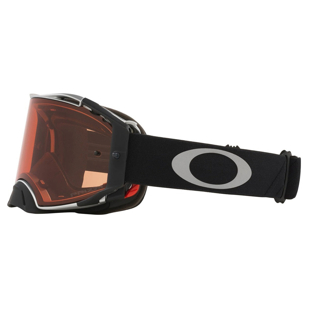 Oakley Airbrake Tuff Blocks Black Gunmetal MX Goggle - Prizm MX Bronze