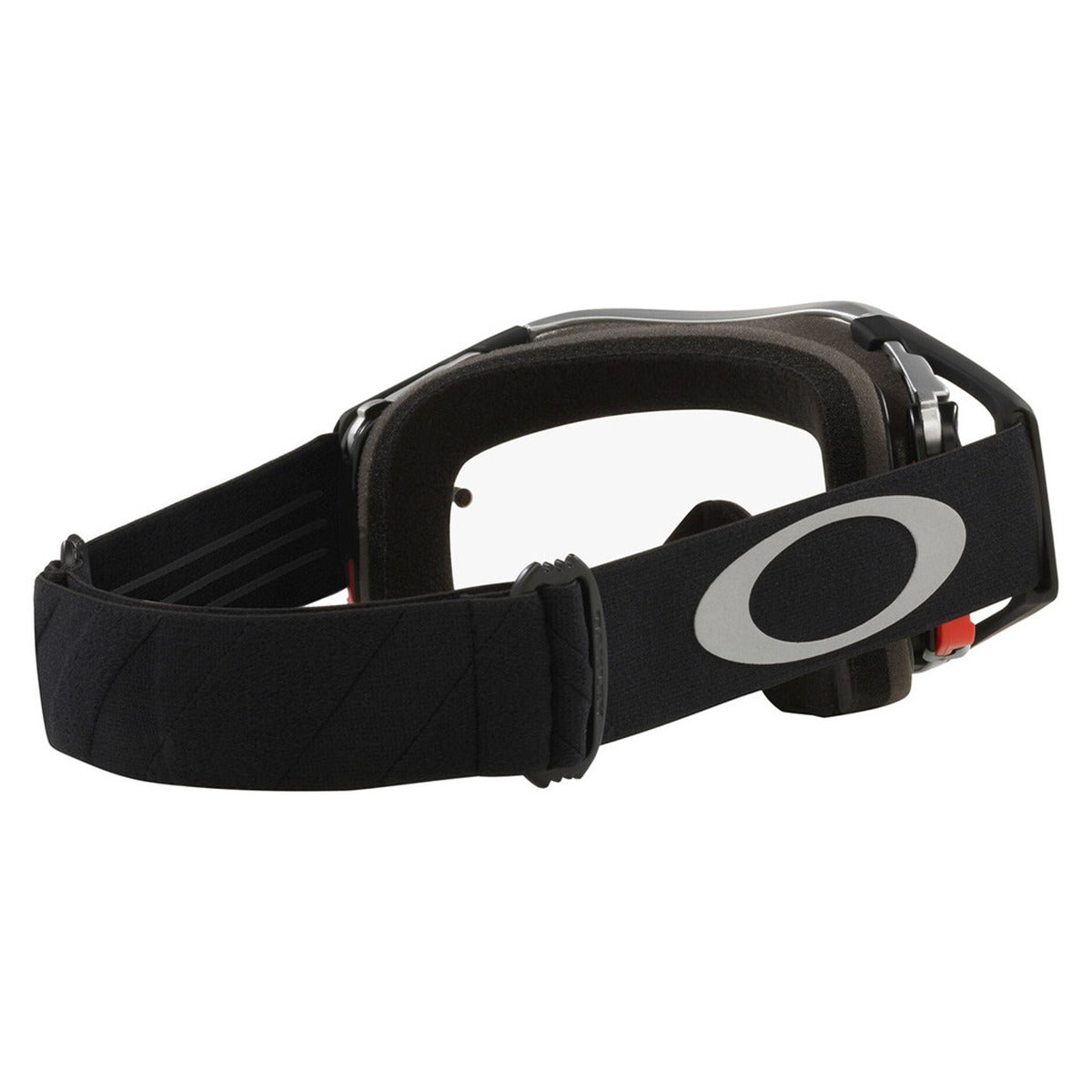 Oakley Airbrake Tuff Blocks Black Gunmetal MX Goggle - Clear