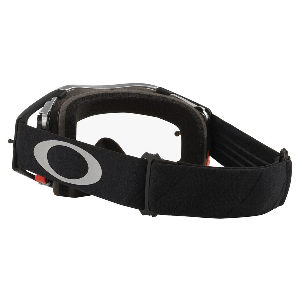 Oakley Airbrake Tuff Blocks Black Gunmetal MX Goggle - Clear